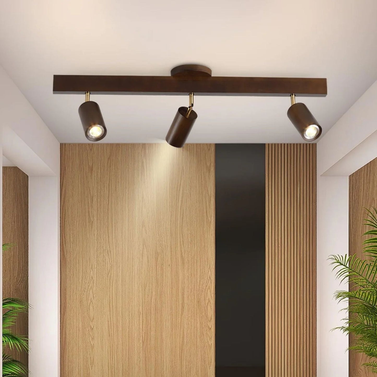 Ralmo Wooden Track Ceiling Light