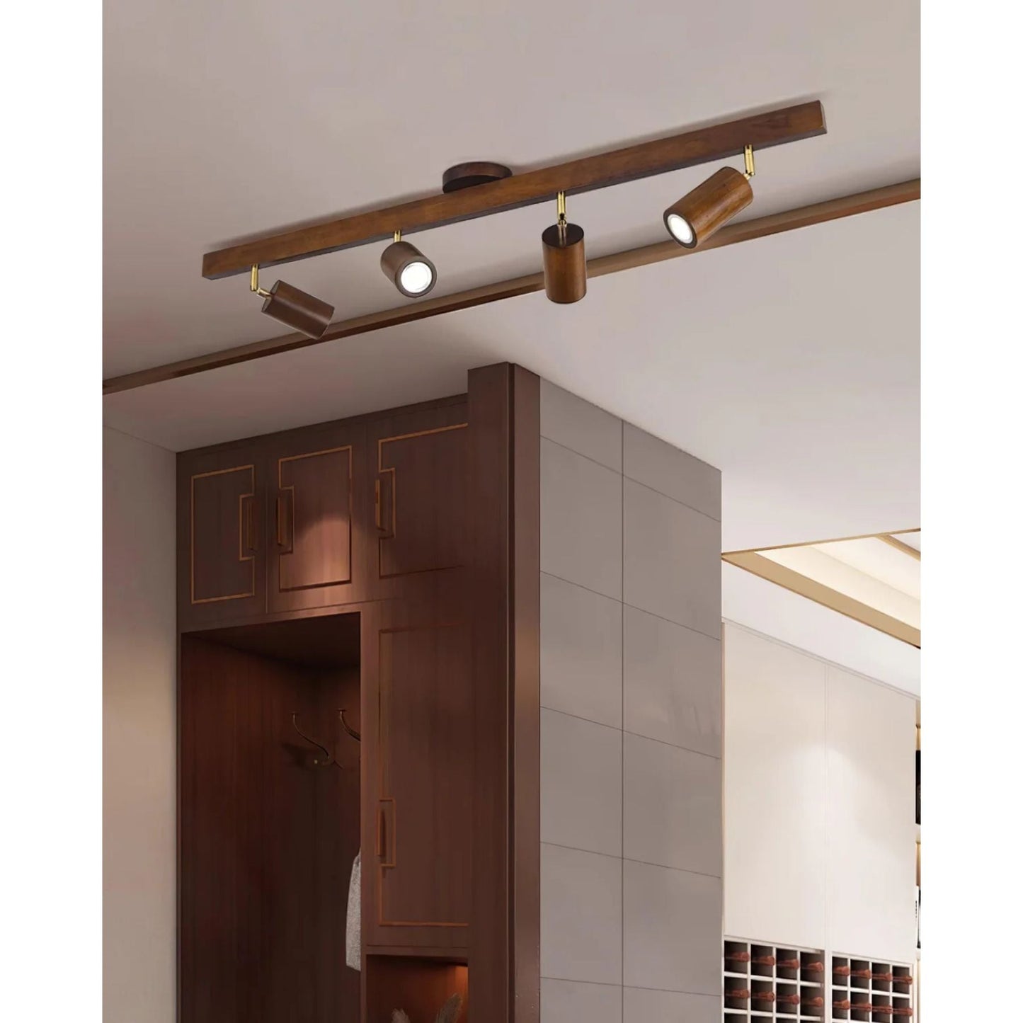 Ralmo Wooden Track Ceiling Light