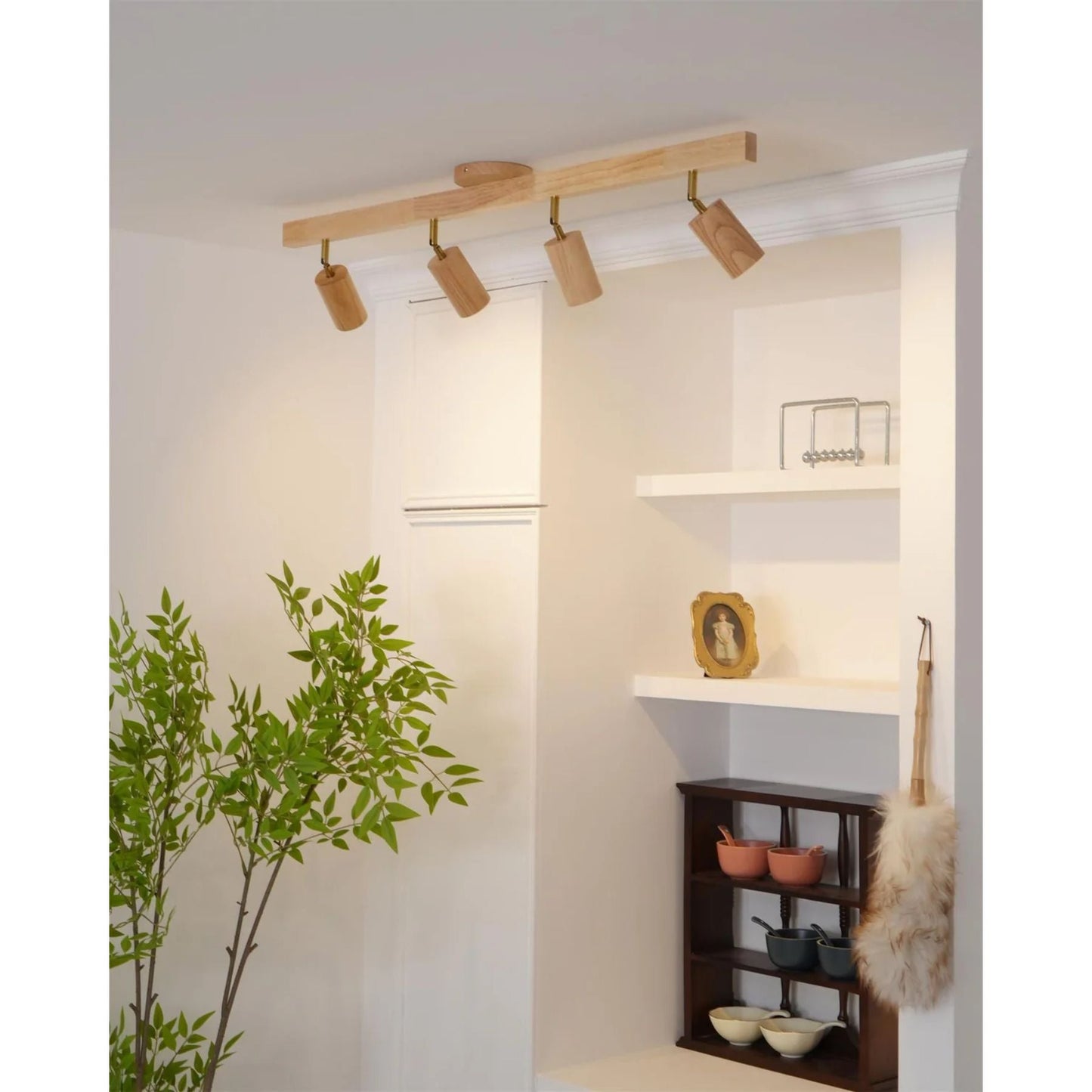 Ralmo Wooden Track Ceiling Light