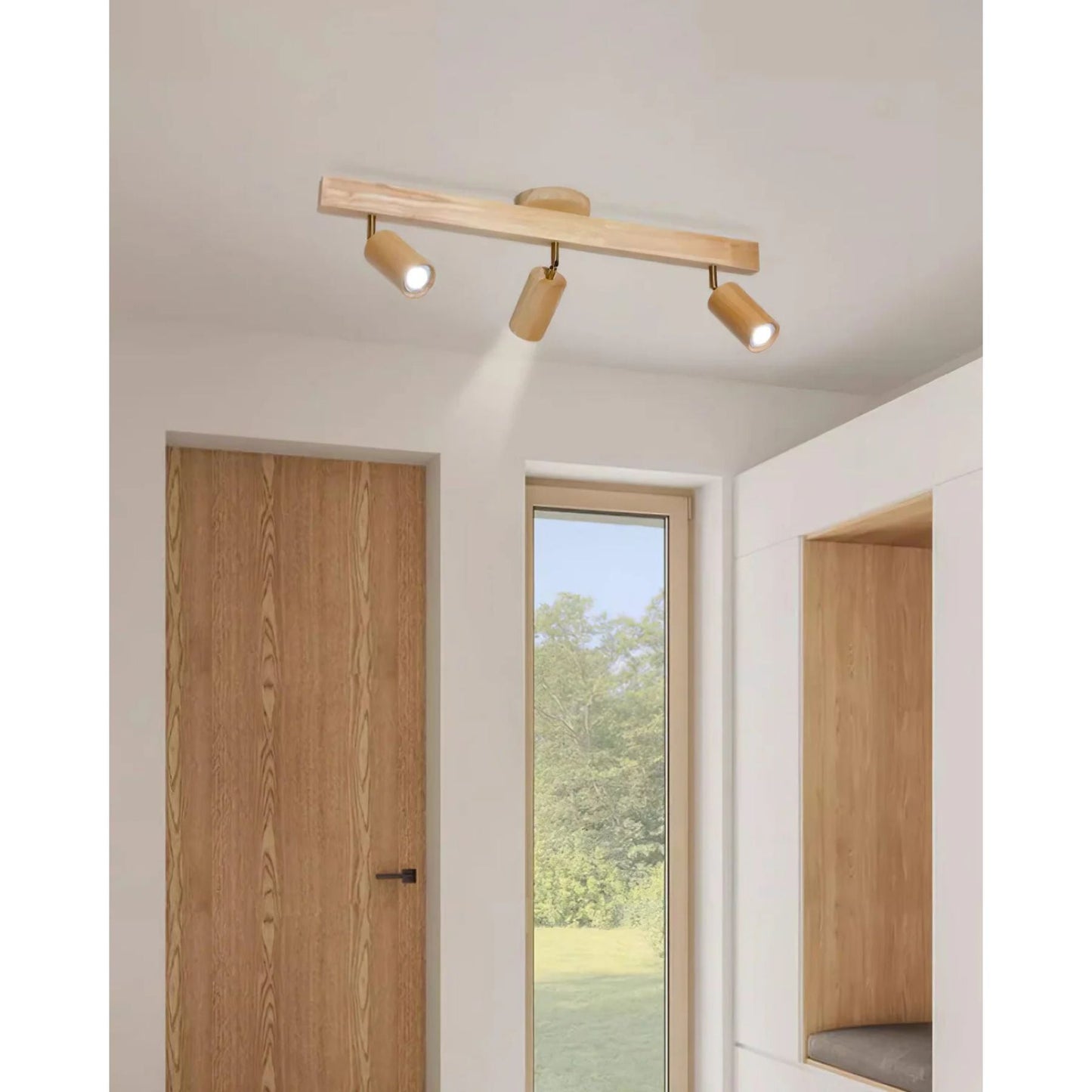 Ralmo Wooden Track Ceiling Light