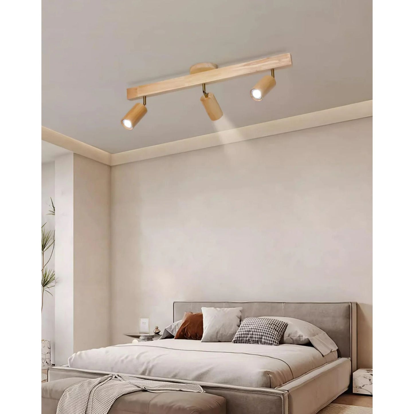 Ralmo Wooden Track Ceiling Light