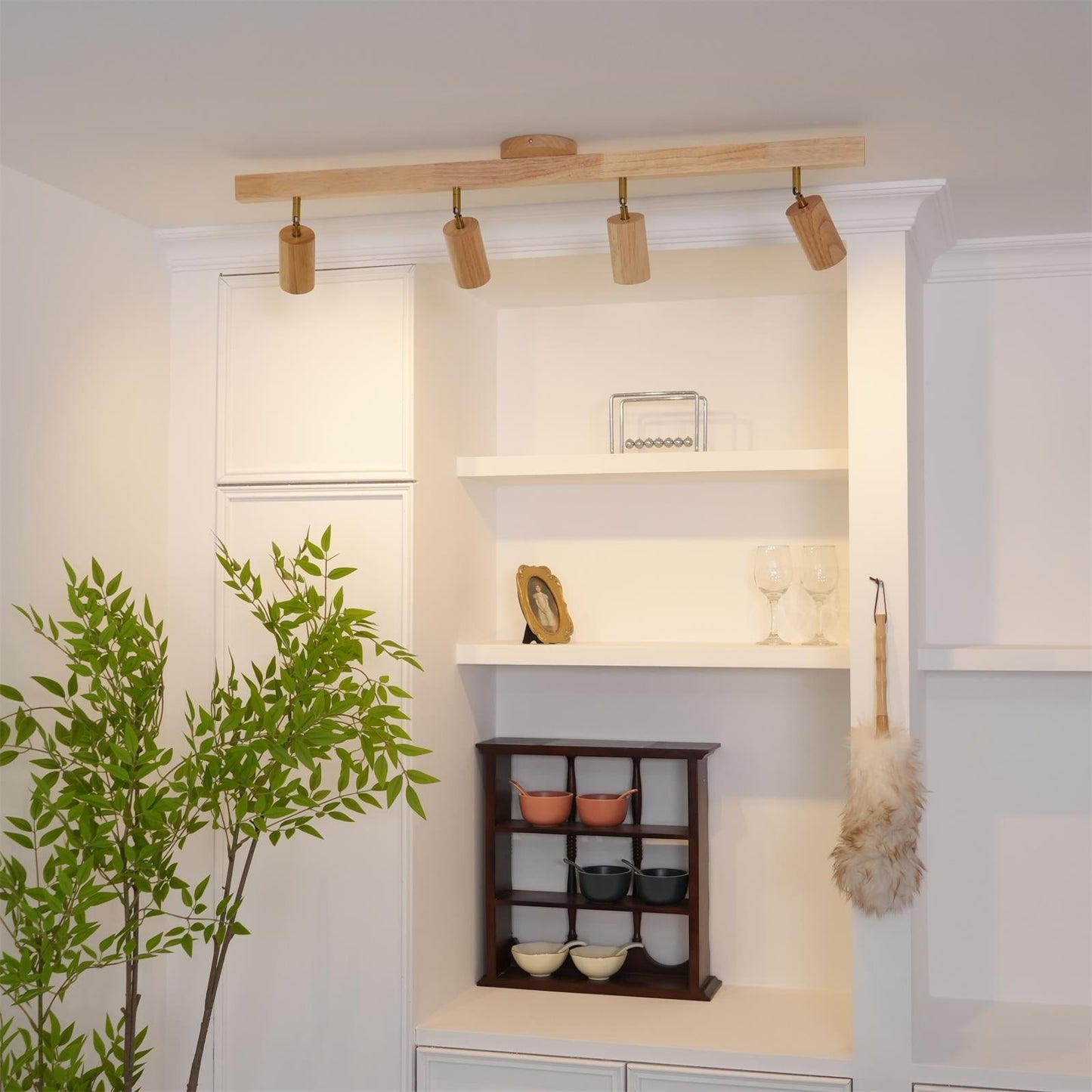 Ralmo Wooden Track Ceiling Light